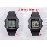 [2YEARS WARRANTY] Original Casio F-201WA Series Youth Watches / Students Digital Watch F-201WA-1A F-