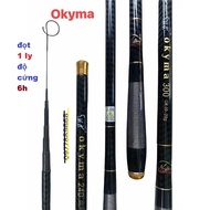 OKYMA rod to hide his wife Short, fish small, shrimp (1mm, 6H, collapsible 36cm)