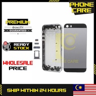 COMPATIBLE FOR IP 5 5S Back Battery Cover Housing Casing Middle Frame Bezel Replacement Part