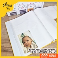 Hardbox Album Book contains 400 Photo Slots / Size 4R or 10 x 15 cm / 4R PLUS or Lamination