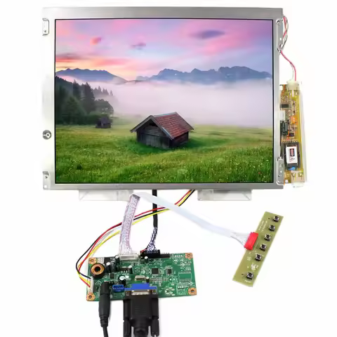 VGA LCD Controller Board+12.1" LQ121S1LG45 LQ121S1LG55 800x600 LCD Panel