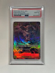 ONE PIECE ACE 海賊王卡 PSA 10 鑑定 Portgas D. Ace 閃卡