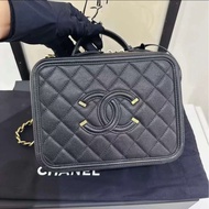 Chanel Caviar Vanity Case