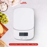 Taffware Digipounds Mini Digital Kitchen Scale 2kg 0.1g - K70a