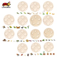 LAHOMIA Montessori Life Growth Cycle Board Early #Educational for Preschool Kids