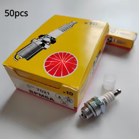 50pcs Grass Cutter Chainsaw Spark Plug For NGK BOSCH Husqvarna Stihl Emark Shindaiwa Echo 2Stroke La