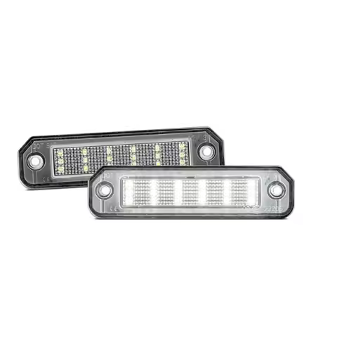 White LED Number License Plate Light(2Pcs) For Honda Civic EJ EG EK CR-X Del Sol Integra SJ EK3