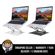 Laptop Stand for Desk, Adjustable Laptop Holder Ergonomic Portable Computer Stand with Heat-vent to Elevate Laptop