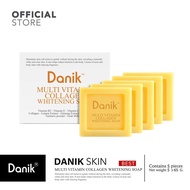 ( สบู่ผิวกาย ) DANIK MULTI VITAMIN COLLAGEN WHITENING SOAP / ดานิค  มัลติ วิตามิน คอลลาเจน ไวท์เทนนิ