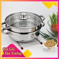 28cm 2-storey Food Steamer, Glass Vibration Used For Induction Hob