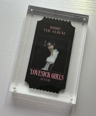 Blackpink小卡 Jennie The Album Lovesick girls打歌卡
