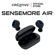 CREATIVE SENSEMORE AIR หูฟังบูลทูธอินเอียร์แบบ TWS กันน้ำ มาพร้อมกับเทคโนโลยี Sensemore