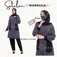 Populer Daster Arab Dlusia Setelan NABELLA by DLUSIA ORI