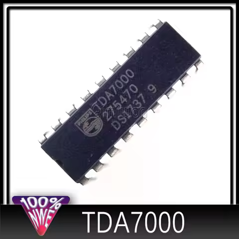 (1/5pieces) TDA7000 FM radio circuit DIP-18 100% brand new and original electronics in stock