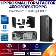 (UNBOXED UNIT) HP PRO SMALL FORM FACTOR 400 G9 i7-13700 16GB/512GB DESKTOP PC FOR GAMING AND EDITING