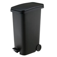 [特價]【日本 RISU】Smooth踩踏式緩衝靜音垃圾桶 31L-黑色