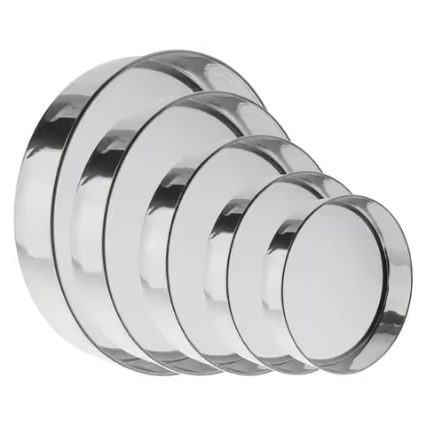 10/12/15/18/21cm Round Stainless Steel Flour Sieve Kitchen Particles Bean Sugar Powder Filter Sieve 