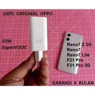 OPPO 33W Reno7 Z 5G Lite F21 Pro 5G SuperVOOC Charger Adapter Original
