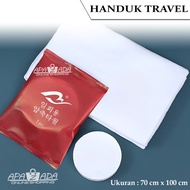 Apazada - 70x100 Size Travel Towel/Compressed Bath Towel/Disposable Towel/Large Size Portable Travel Bath Towel Disposable Wipe