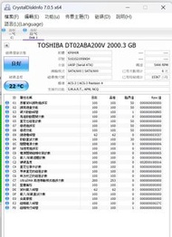Toshiba DT02ABA200V 2TB 硬碟