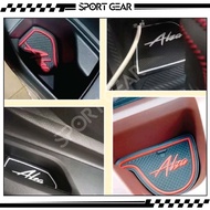 Car Interior Slot Mat Rubber Perodua Alza AV Alza H X Alza New 2022 - 2023 Magic Mat Non Slip Mat Re