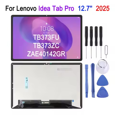 TB373FU IPS LCD Screen For Lenovo Idea Tab Pro 12.7 2025, TB373ZC ZAE40142GR Tablet LCD Display Touc