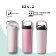Ezalo Milky Flask 316 Stainless Steel Thermal Beverage Cold and Hot Insulation Vacuum Tumbler With S