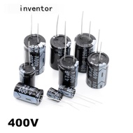5PCS aluminum electrolytic capacitor 400V 22UF 33UF 47UF 68UF 100UF 15