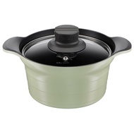 Tefal AROMA CAST AlUMINIUM INDUCTION STEWPOT (18cm, 20cm, 24cm) Dishwasher Oven Safe No PFOA Mint