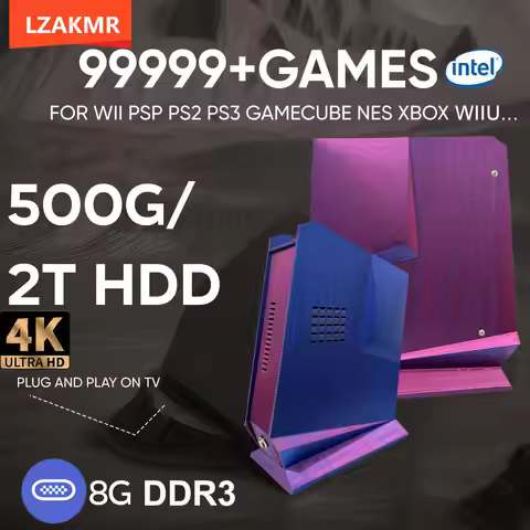 G3 Pro Retro Game Console Win11 & Batocera 500GB/2TB HDD 99,999+ Games 3D Support 60+ Emulators