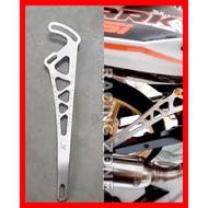 KINGDRAG EXHAUST BRACKET LC135 Y15ZR Y16ZR CNC BRAKET MUFFLER Y15 LC Y16 ahm sck redleo