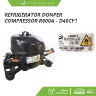 DONPER D40CY1 R600a Refrigerator Compressor Motor Gas Fridge 雪柜压缩机 Kompressor Motor Peti Sejuk