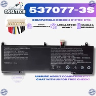 537077-3S-1 Laptop Battery for INFINIX INbook X1 PRO XL11 XL 11 XL12 XL 12 Thirdwave F-14TG NM14IC1 