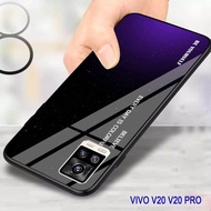 Softcase Glass Kaca Vivo V20 V20 Pro J50- Casing Hp Vivo V20 V20 pro -Pelindung hp-Case Handphone