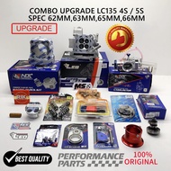 COMBO UPGRADE LC135 4S/5S (NLK/LEO) SPEC 62MM,63MM,65MM,66MM (KOMBO MOTOR LC4S / LC5S)