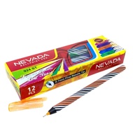 LILIN Wax Pen Ballpoint Pen Colorful Wax Ballpoint Pen Black Ink Ballpoint Pen 07 mm