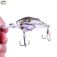 CAUSI Fishing Lures, 7.5cm Artificial Fishing Lures Bait, Professional Group Fishes 9g Crankbait For