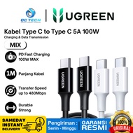 UGREEN Type C to Type C Cable 5A PD 100W 480Mbps Super Fast Charging 1M 1 METER Ugreen US300 Origina