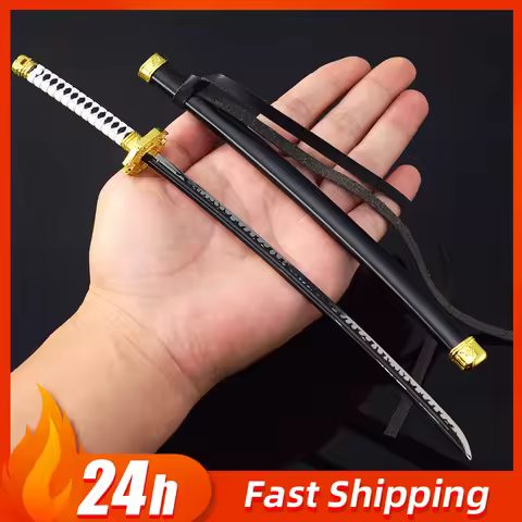 26cm Yamato Vergil Sword Keychain Devil DMC Kanata Game Peripherals 1:6 Sword Model Samurai May Cry 