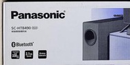 Panasonic 國際牌 Soundbar 藍牙家庭劇院組 SC-HTB490-K黑色 HTB490 Soundbar