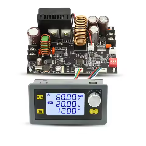 1200W CNC Digital Control Adjustable DC Regulated Power Supply 60V 20A Step Down Module XY6020L Powe