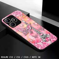 HP SC13 Case For REALME C53 / C51 / C51S Latest/ NOTE 50 - Seacase - Softcase Glass Kaca - Hardcase 