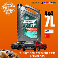 7L 4x4 XENOL 5W30 SEMI SYNTHETIC MULTI 7 LITER 8000 MILEAGE (FOR DIESEL ONLY) ENGINE OIL ORIGINAL FO