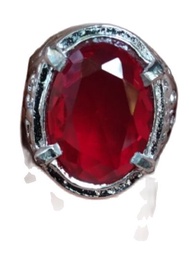 Cincin Batu Akik Ruby Merah Siem