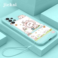 Case Samsung A23 4G A23 5G A32 4G A32 5G Phone Case Silicone Shock-resistant New Design Cute Pig Dumpling Protective Case