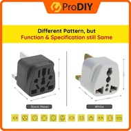 Universal Travel Adapter Plug 2 or 3 Pin Socket Universal Adapter US / EU / AU / UK / China Plug Ada