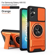 For Samsung Galaxy A06 4G 5G M06 F06 5G Phone Case Magnetic Fold Holder Military Armor Camera Protec