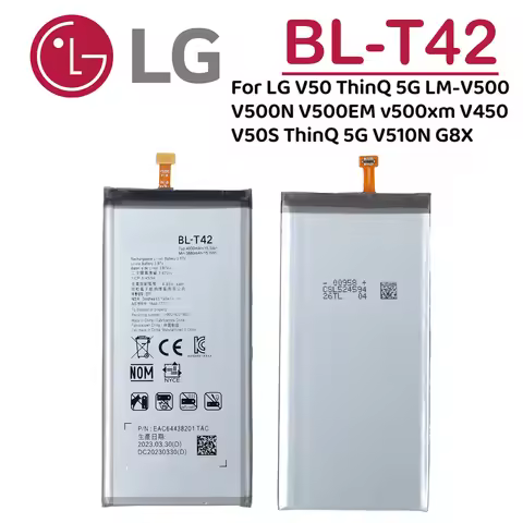 Original Battery For LG BL-T42 For LG V50 ThinQ 5G LM-V500 V500N V500EM V500XM V450 V50S ThinQ 5G V5