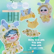 Outfit 10cm (Bee Bee) 10cm娃衣 娃衣 10cm娃衣