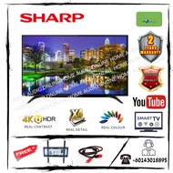 Sharp 40 Inch 4K Smart TV - 4TC40AH1X  *Free Bracket + HDMI Cable*